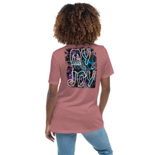 Load image into Gallery viewer, JESUS-JESUS-JESUS MY JOY (Women&#39;s Relaxed T-Shirt)
