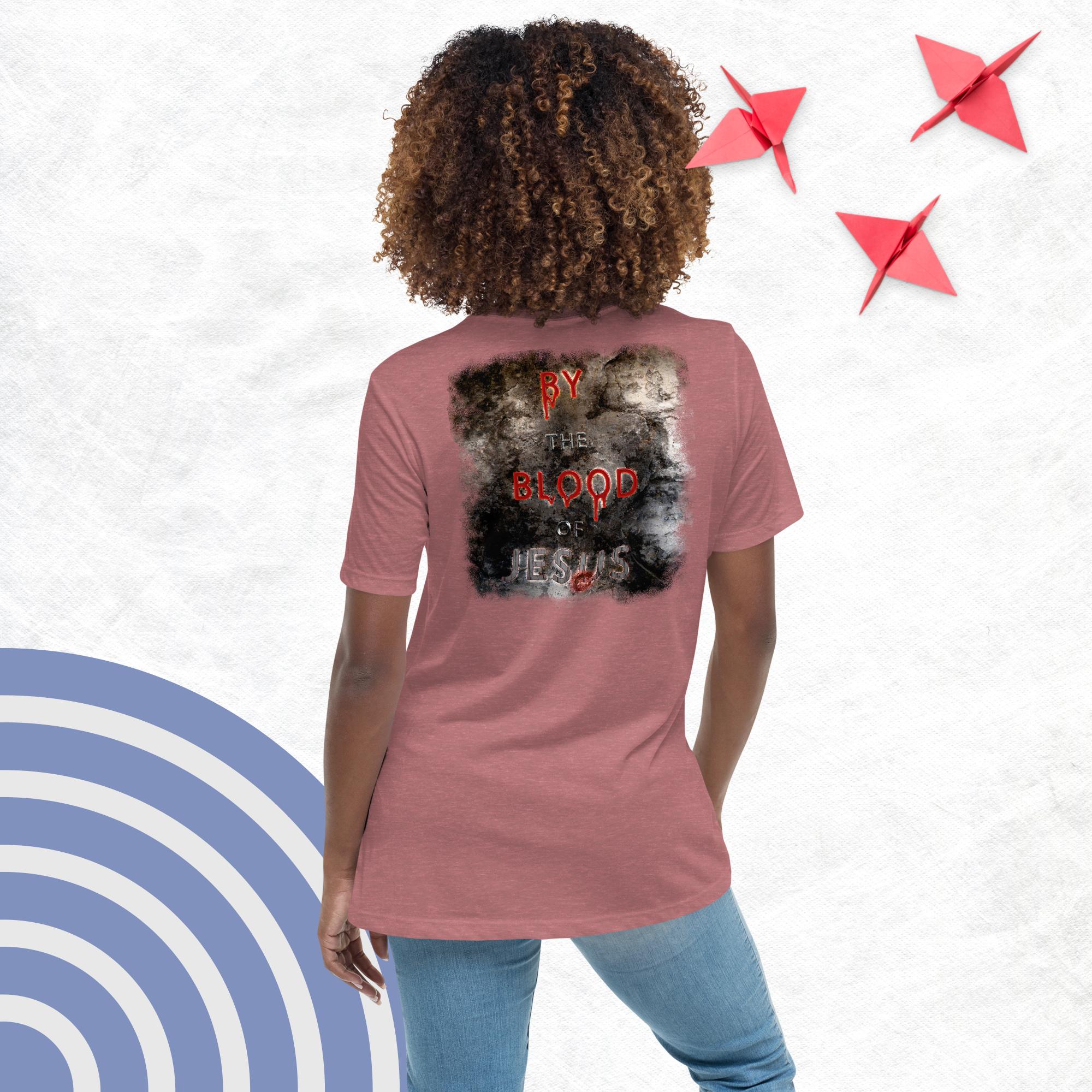 You're Forgiven By the Blood of Jesus - Women's Relaxed T-Shirt