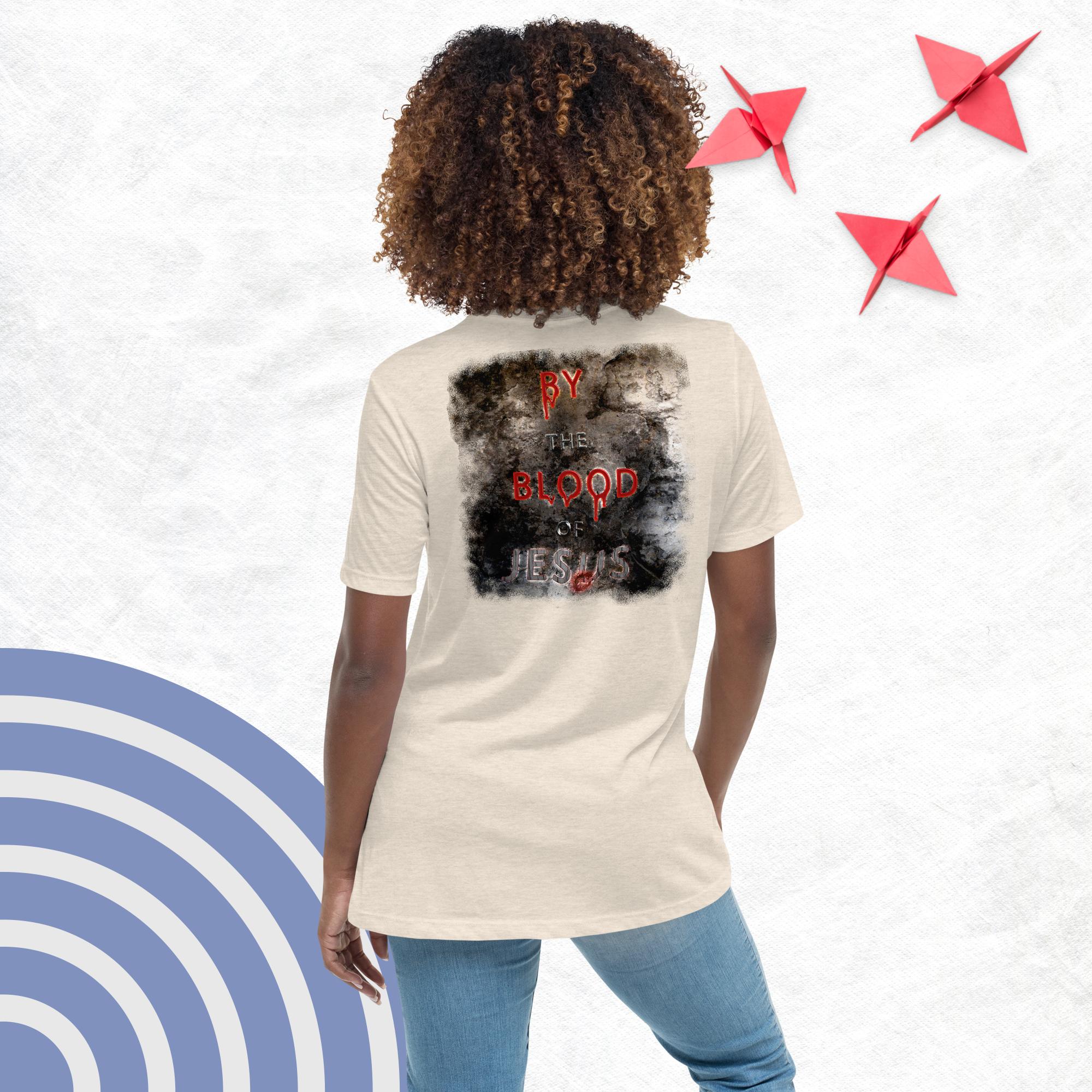 You're Forgiven By the Blood of Jesus - Women's Relaxed T-Shirt