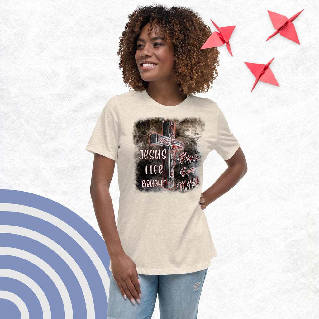 You're Forgive By the Blood of Jesus - Women's Relaxed T-Shirt