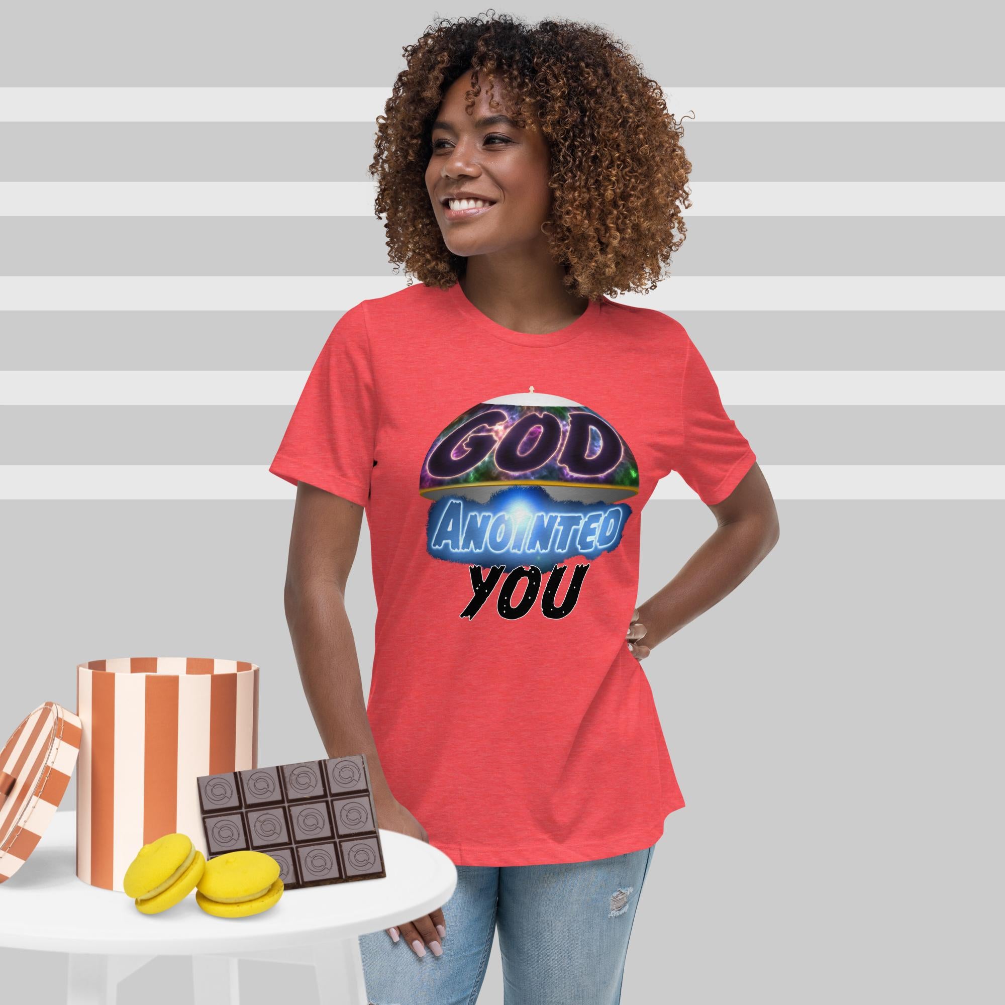 God Anointed You to SERVE Matt. 20:27 - Women's Relaxed T-Shirt