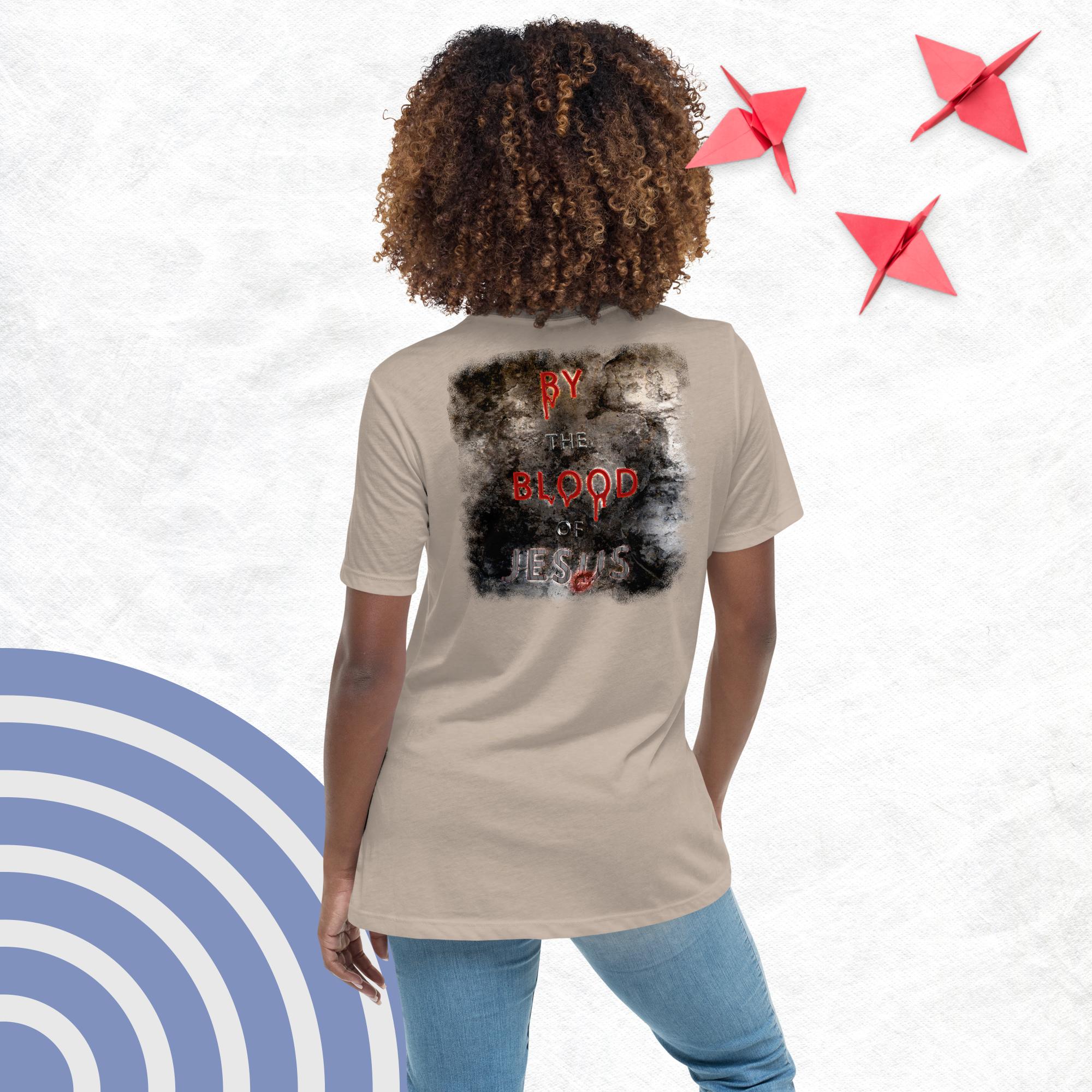 You're Forgiven By the Blood of Jesus - Women's Relaxed T-Shirt