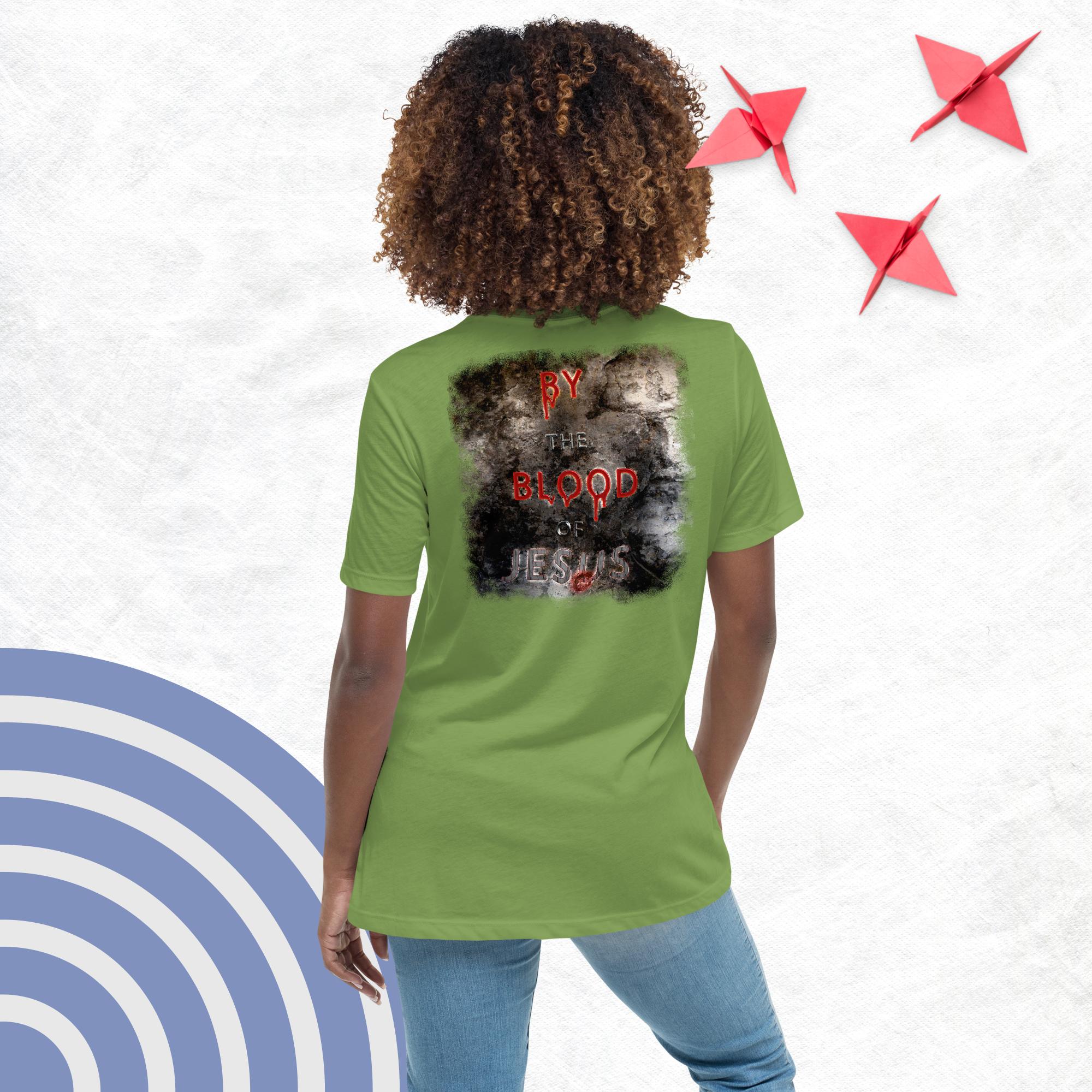 You're Forgiven By the Blood of Jesus - Women's Relaxed T-Shirt