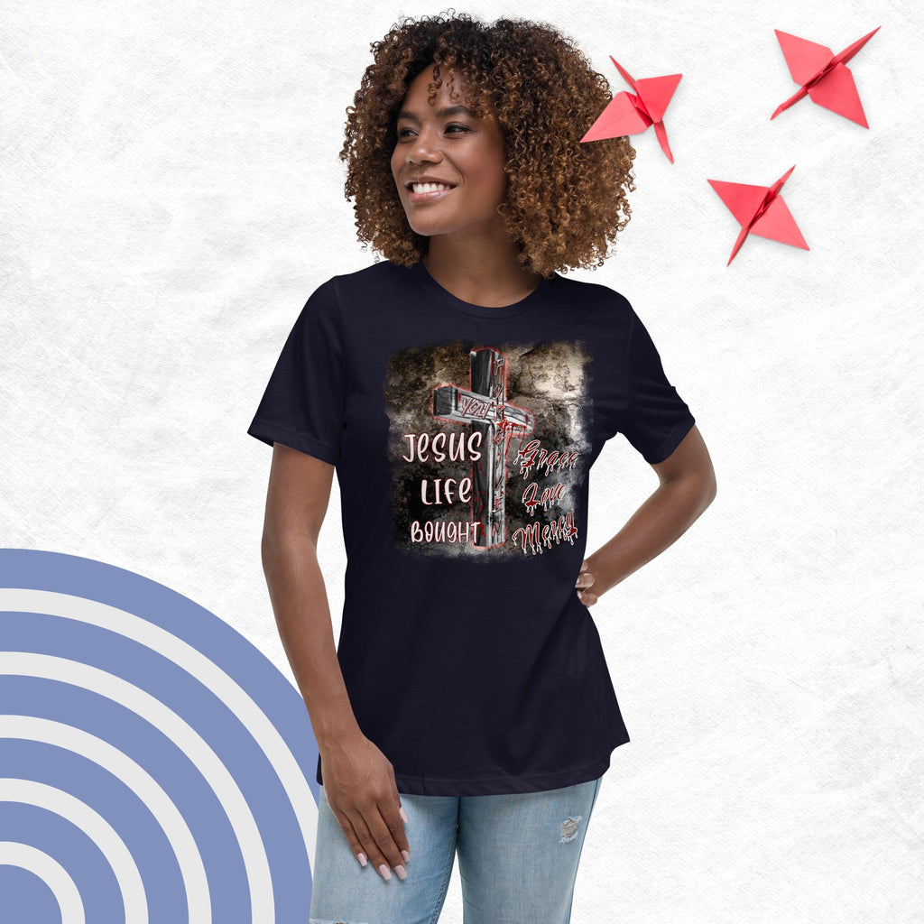 You're Forgive By the Blood of Jesus - Women's Relaxed T-Shirt