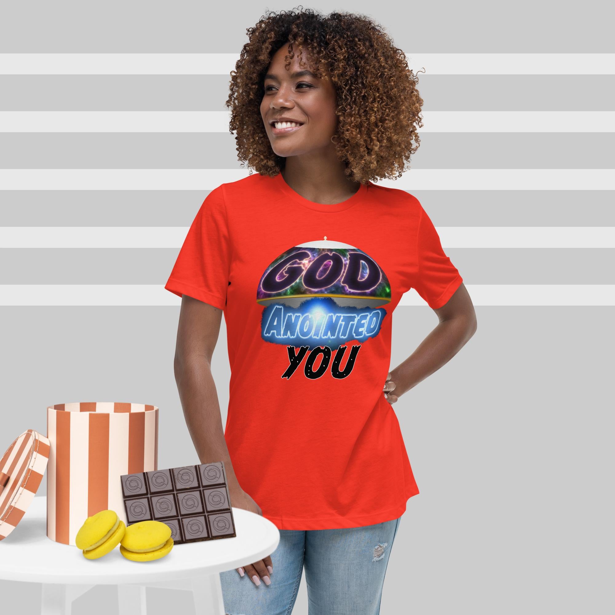 God Anointed You to SERVE Matt. 20:27 - Women's Relaxed T-Shirt