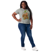 Load image into Gallery viewer, Jesus Bread of Life John 6:48 - Women’s relaxed tri-blend t-shirt
