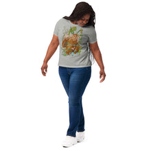 Load image into Gallery viewer, Jesus Bread of Life John 6:48 - Women’s relaxed tri-blend t-shirt
