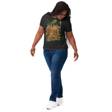 Load image into Gallery viewer, Jesus Bread of Life John 6:48 - Women’s relaxed tri-blend t-shirt
