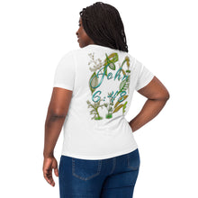 Load image into Gallery viewer, Jesus Bread of Life John 6:48 - Women’s relaxed tri-blend t-shirt
