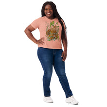 Load image into Gallery viewer, Jesus Bread of Life John 6:48 - Women’s relaxed tri-blend t-shirt
