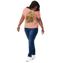 Load image into Gallery viewer, Jesus Bread of Life John 6:48 - Women’s relaxed tri-blend t-shirt
