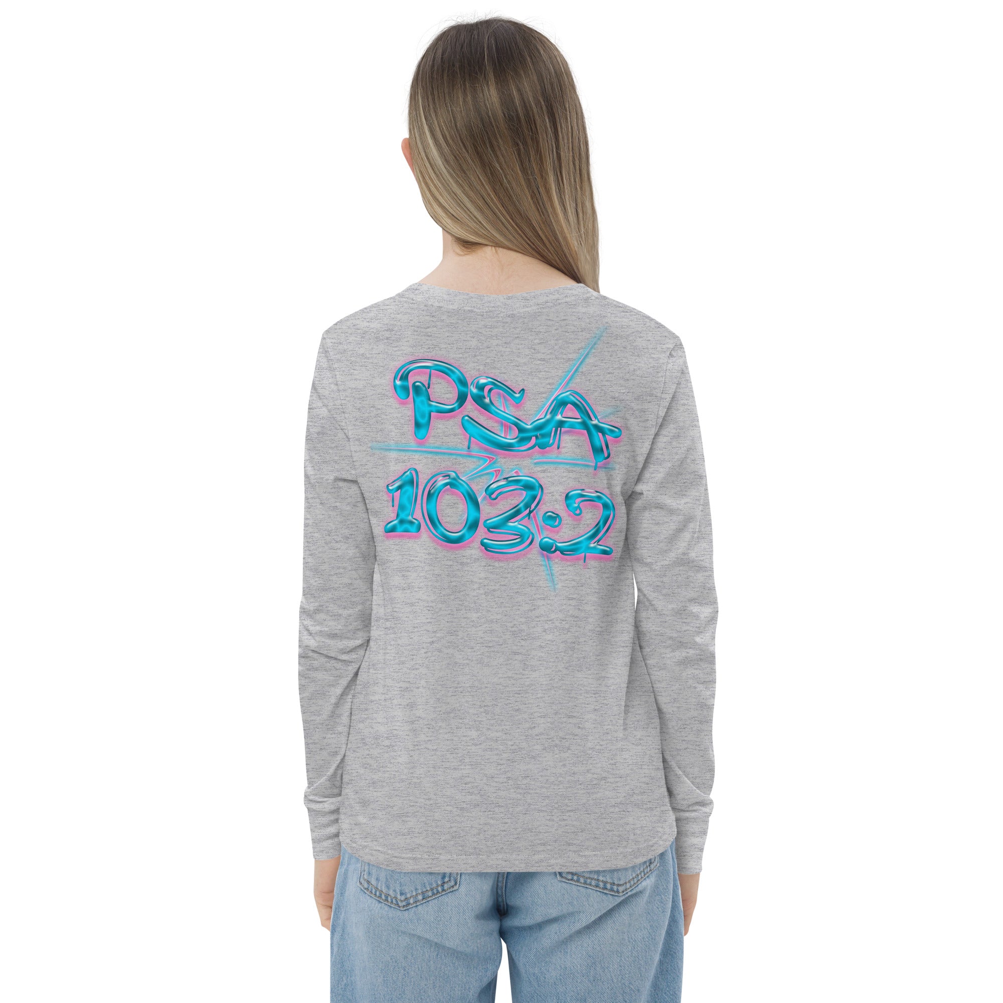 Bless theLord Oh My Soul Ps. 127:3 - Youth long sleeve tee BELLA + CANVAS 3501Y