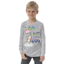 Load image into Gallery viewer, I Am A Gift of God Ps. 127:3 - Youth long sleeve tee
