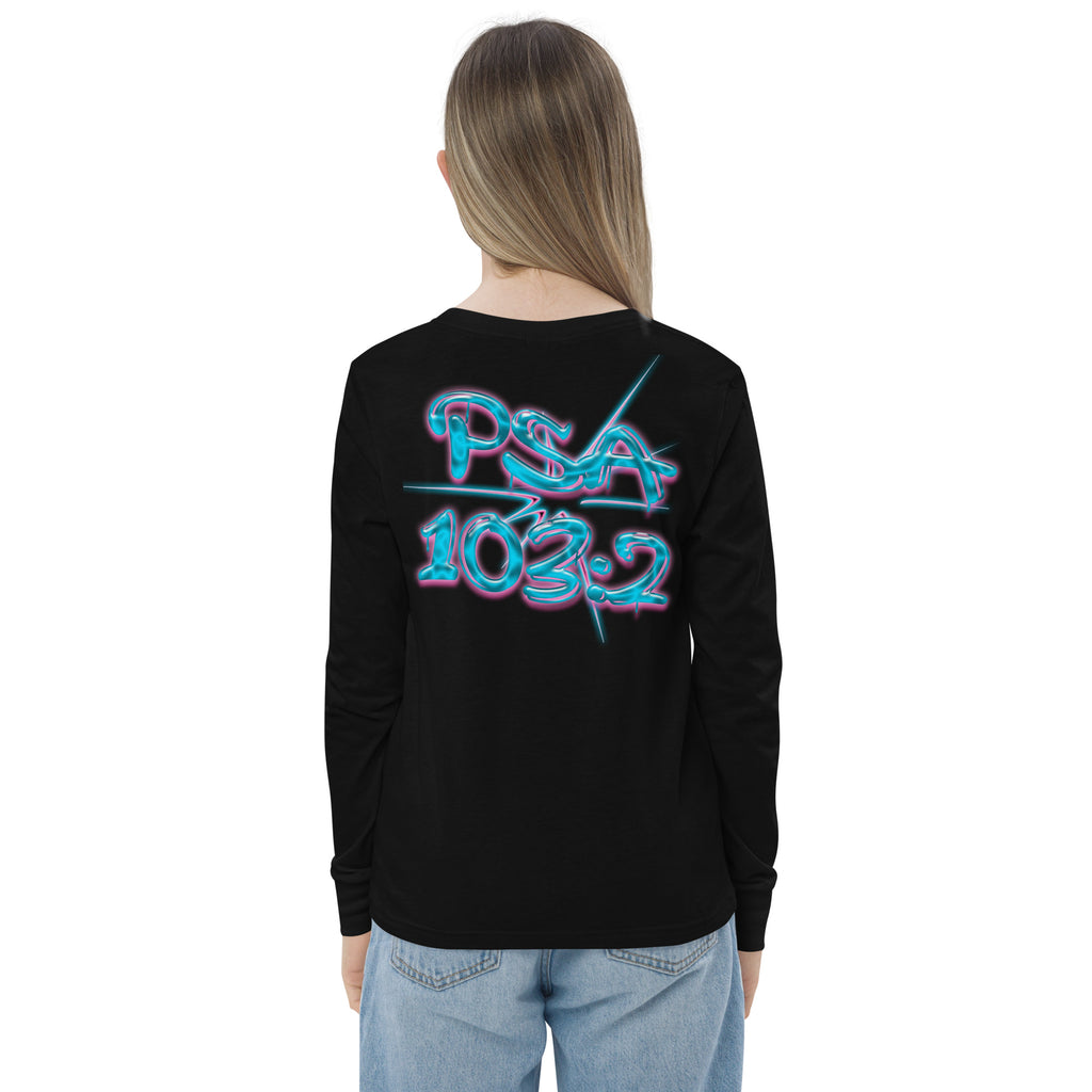 Bless theLord Oh My Soul Ps. 127:3 - Youth long sleeve tee BELLA + CANVAS 3501Y