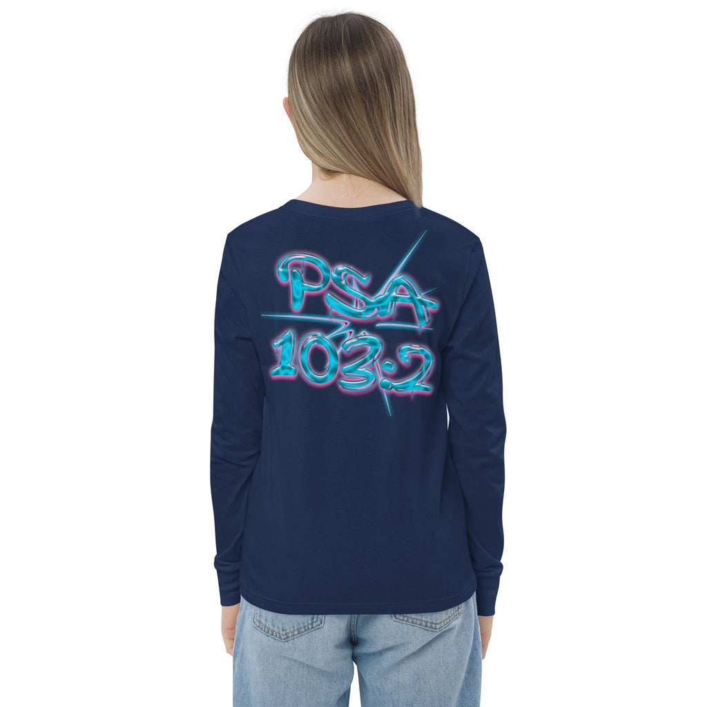 Bless theLord Oh My Soul Ps. 127:3 - Youth long sleeve tee BELLA + CANVAS 3501Y