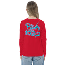 Load image into Gallery viewer, Bless theLord Oh My Soul Ps. 127:3 - Youth long sleeve tee
