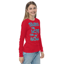 Load image into Gallery viewer, Bless theLord Oh My Soul Ps. 127:3 - Youth long sleeve tee
