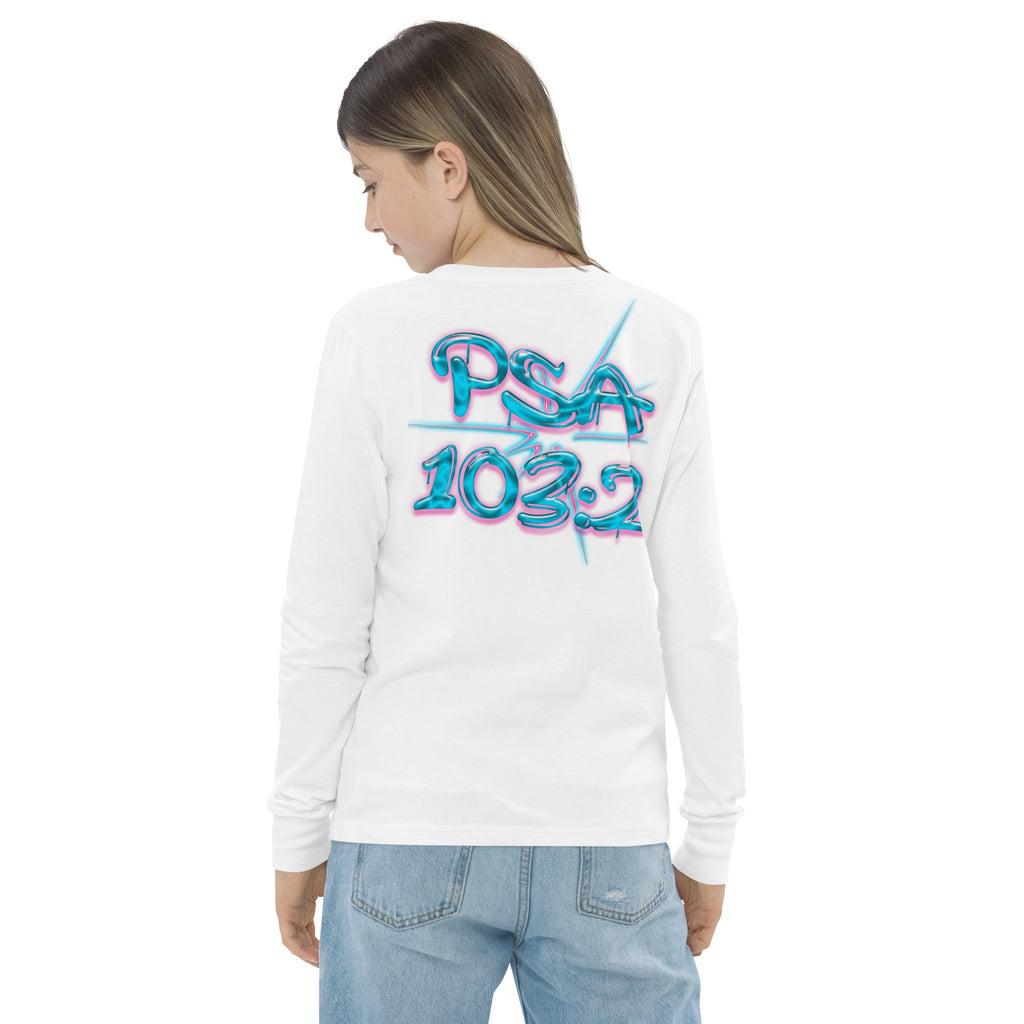 Bless theLord Oh My Soul Ps. 127:3 - Youth long sleeve tee BELLA + CANVAS 3501Y