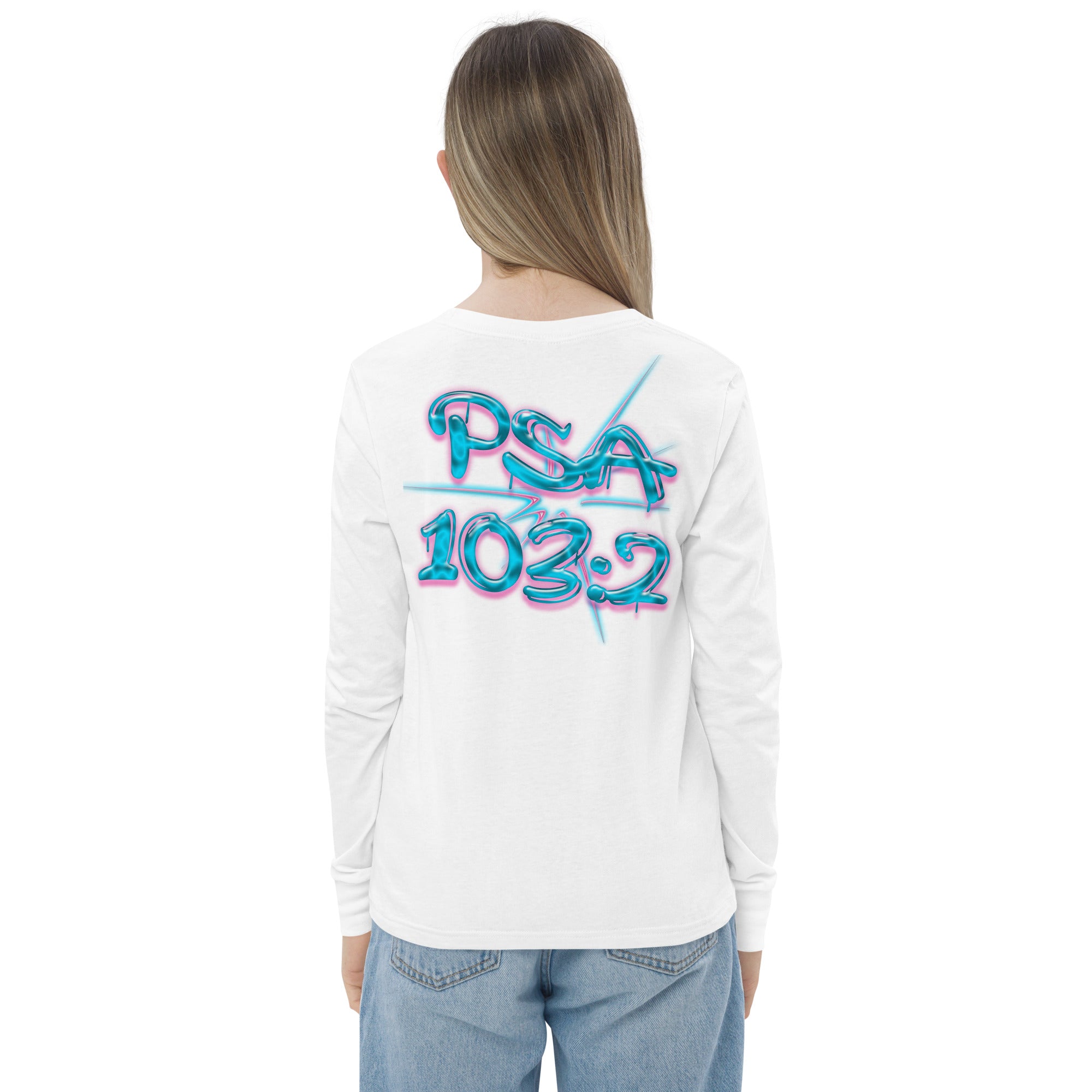 Bless theLord Oh My Soul Ps. 127:3 - Youth long sleeve tee BELLA + CANVAS 3501Y