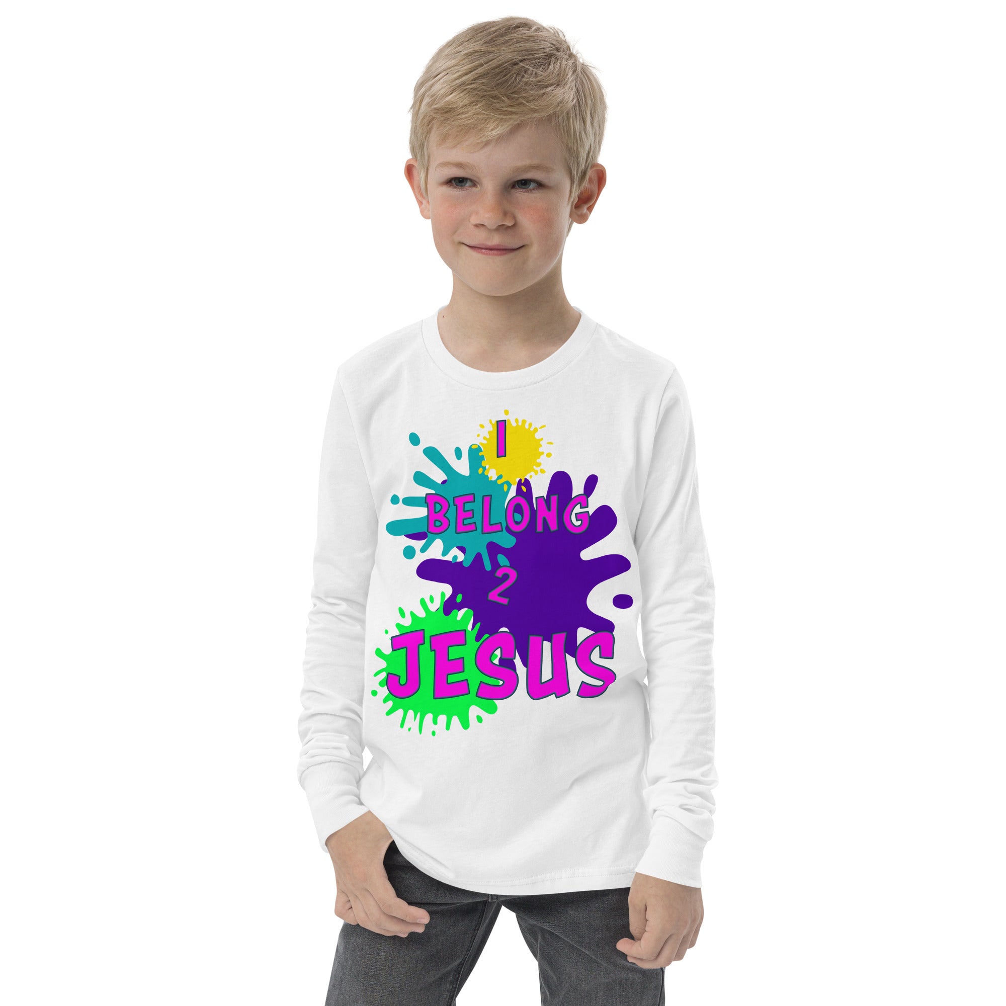 I Belong 2-Jesus - Youth long sleeve tee