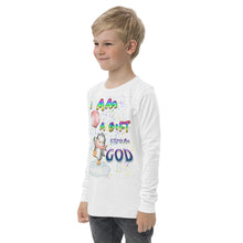 Load image into Gallery viewer, I Am A Gift of God Ps. 127:3 - Youth long sleeve tee
